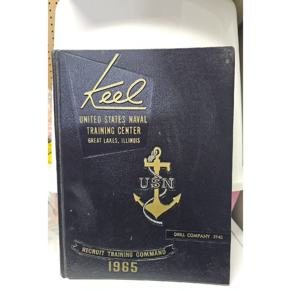 1965 Keel - US Naval Training Yearbook - Great Lakes, Illinois - Drill Company
